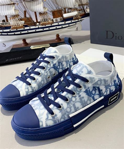 dior b23 blue low|Dior b23 low black.